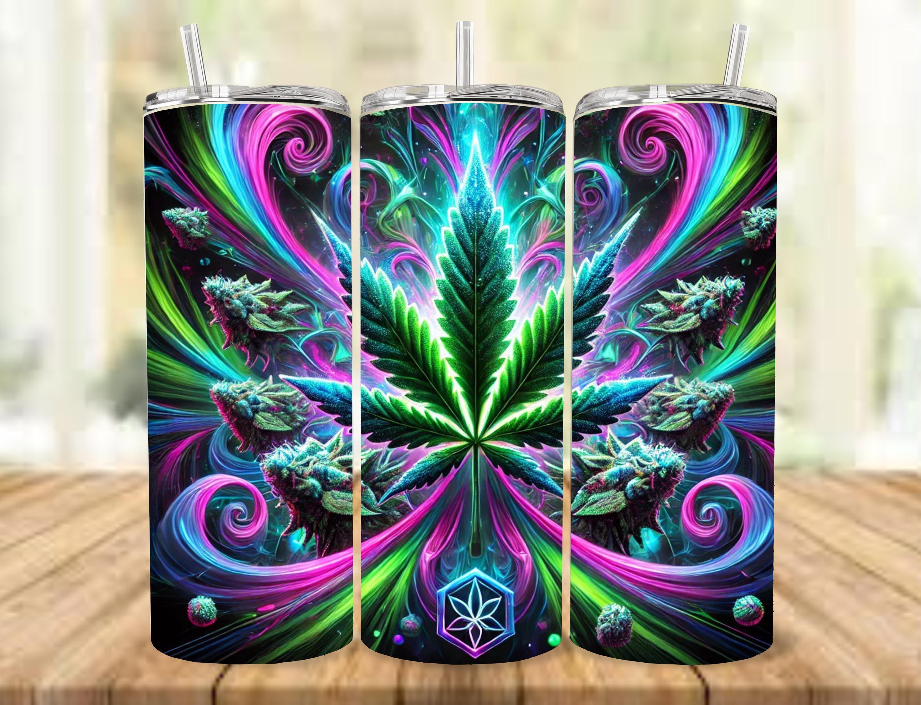 420 Themed - 20 oz Skinny Tumbler