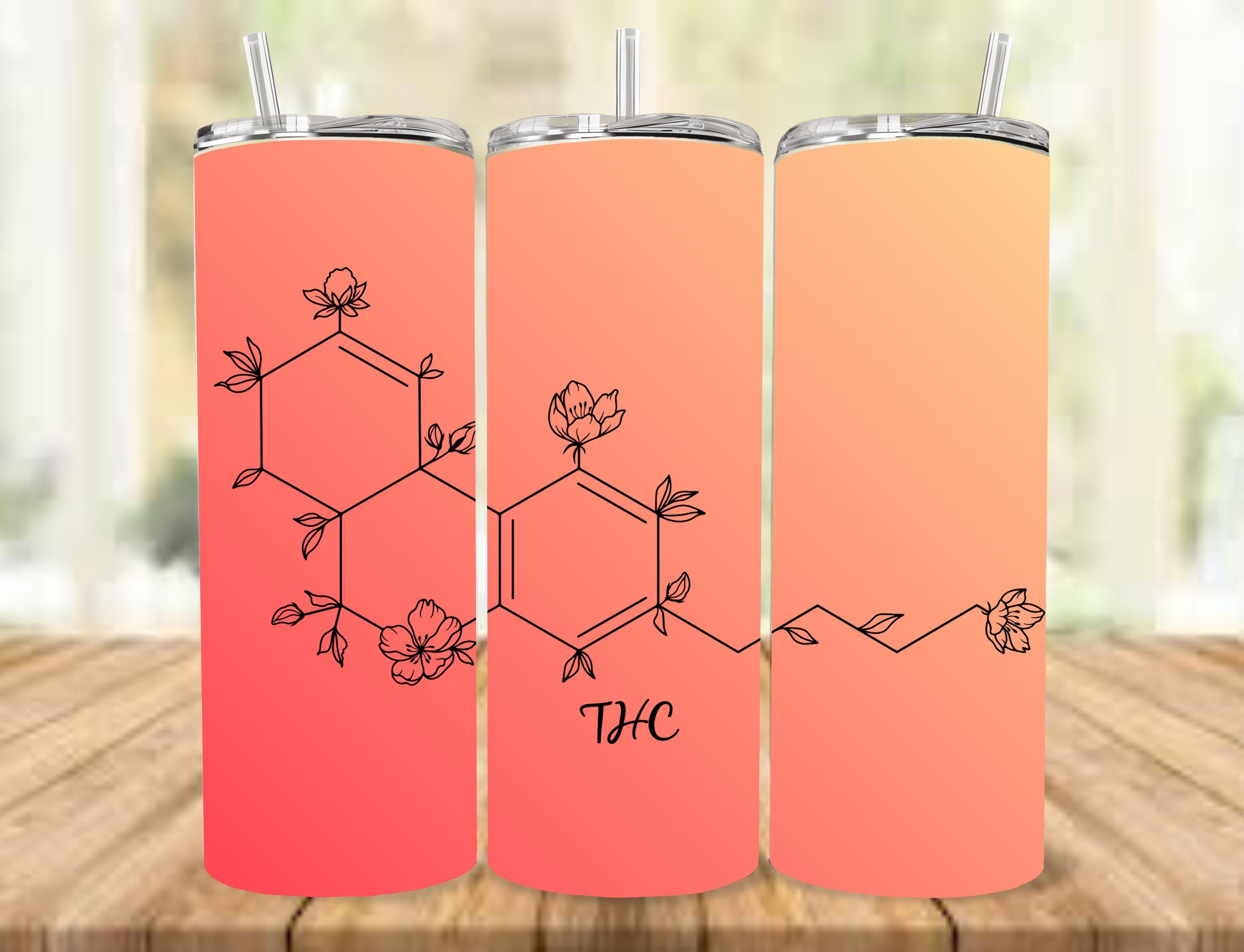 420 Themed - 20 oz Skinny Tumbler