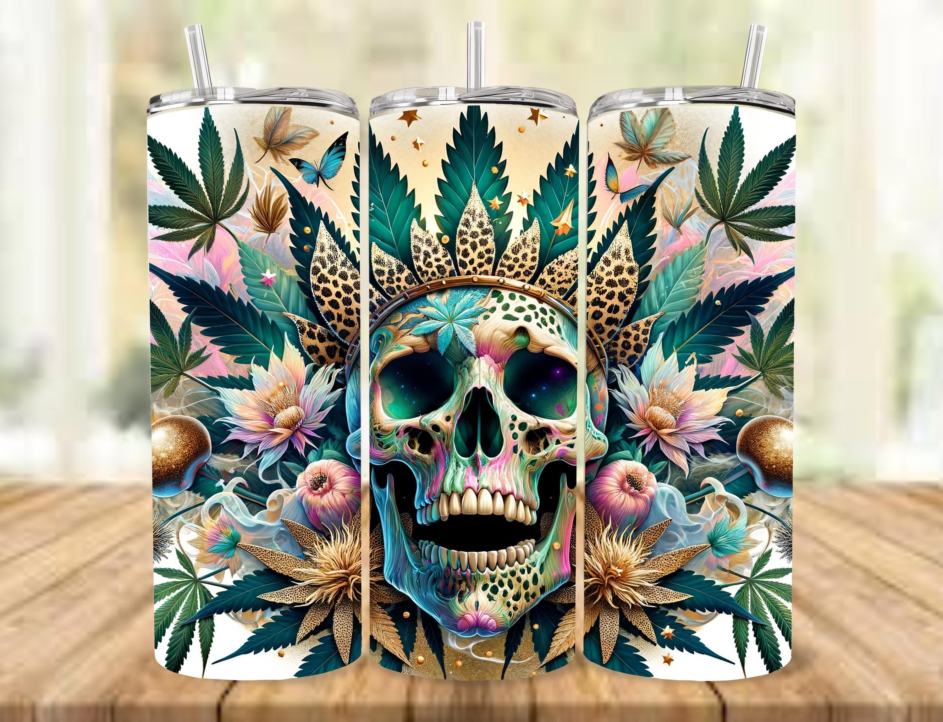 420 Themed - 20 oz Skinny Tumbler