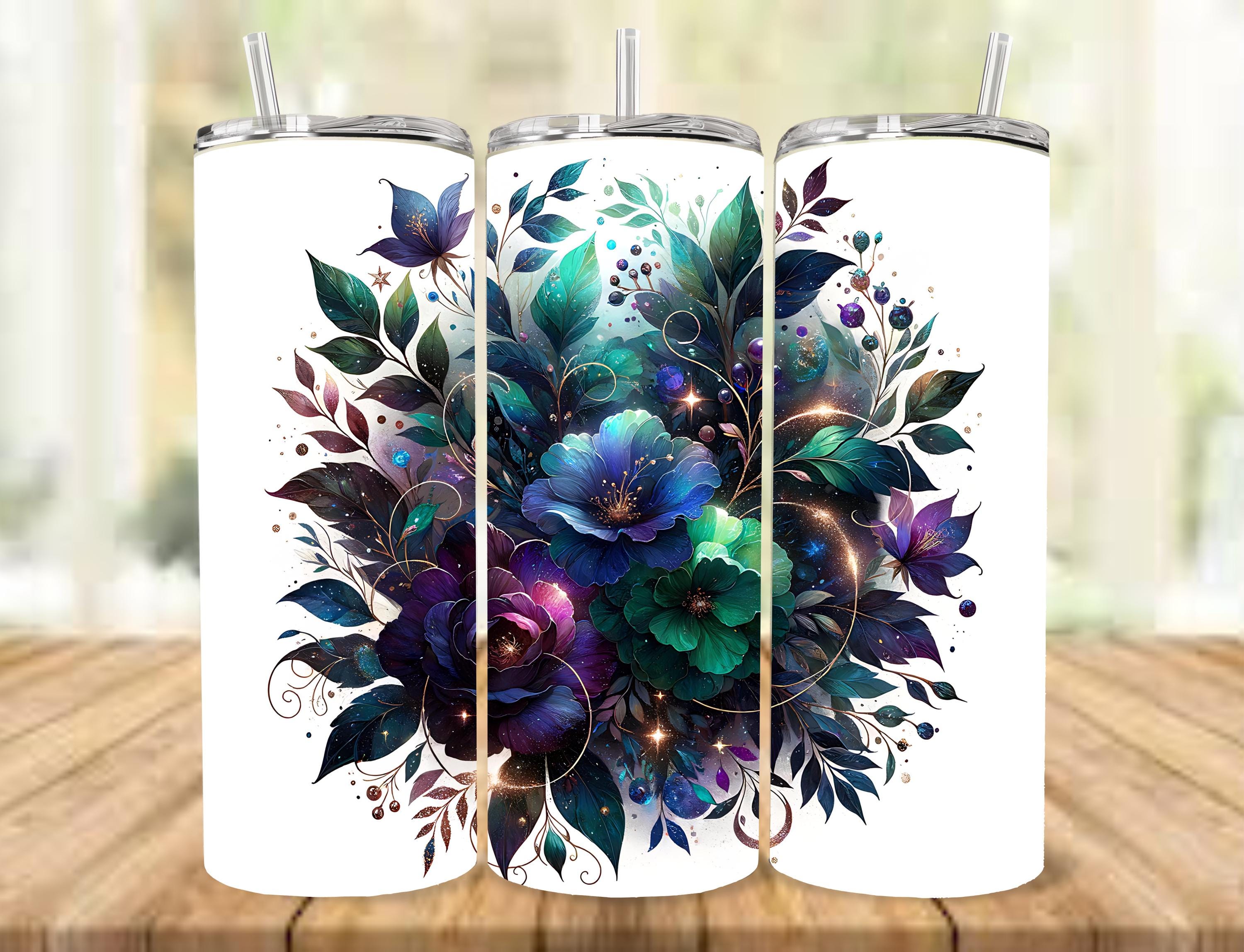 Moody Blooms - 20 oz Skinny Tumbler