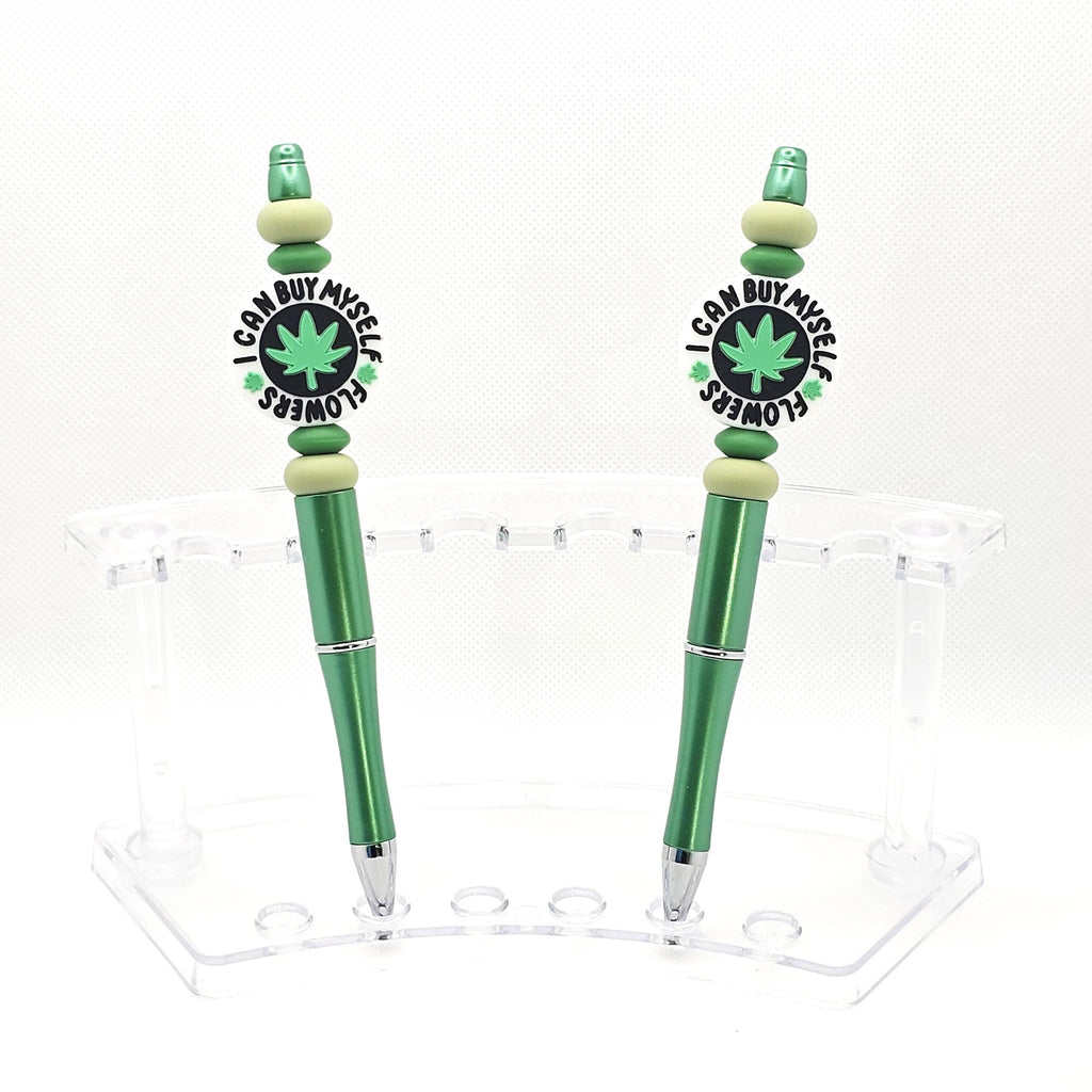 Buy Myself Flowers - Silicone Beaded Pen