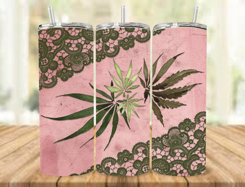 420 Themed - 20 oz Skinny Tumbler